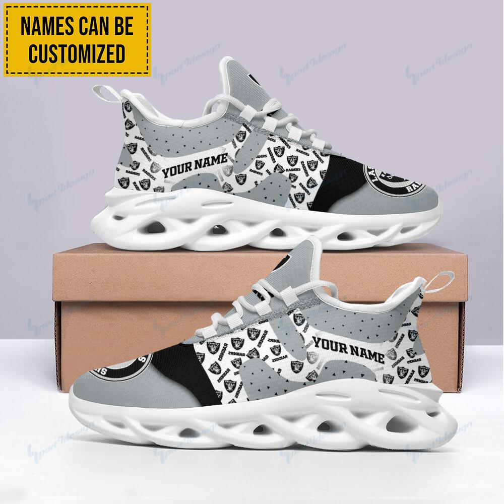 Ideafootwear Las Vegas Raiders Max Soul Shoes Sneakers For Men And Women 71