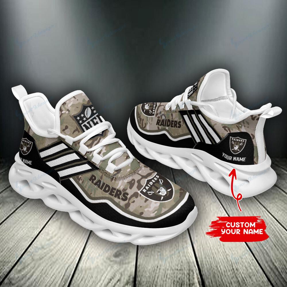 Ideafootwear Las Vegas Raiders Max Soul Shoes Sneakers For Men And Women 79