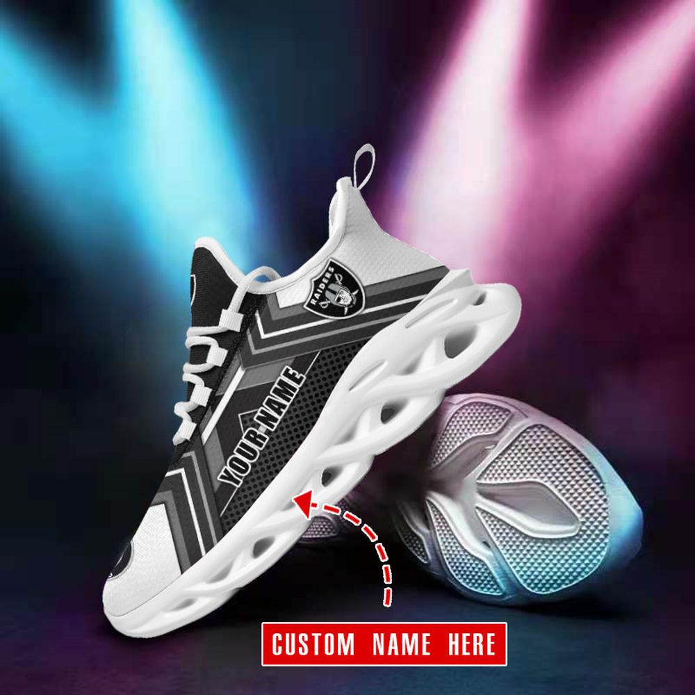 Ideafootwear Las Vegas Raiders Max Soul Shoes Sneakers For Men And Women 70