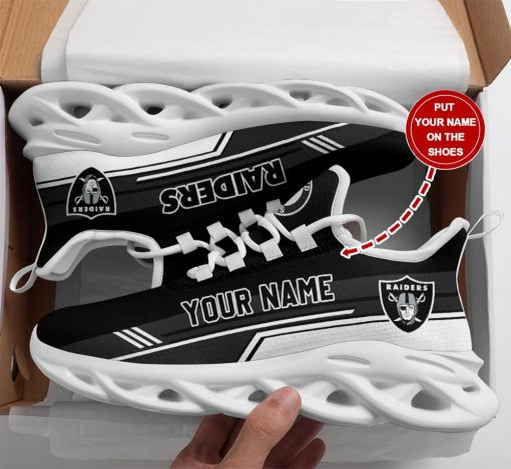 Ideafootwear Las Vegas Raiders Max Soul Shoes Sneakers For Men And Women 75
