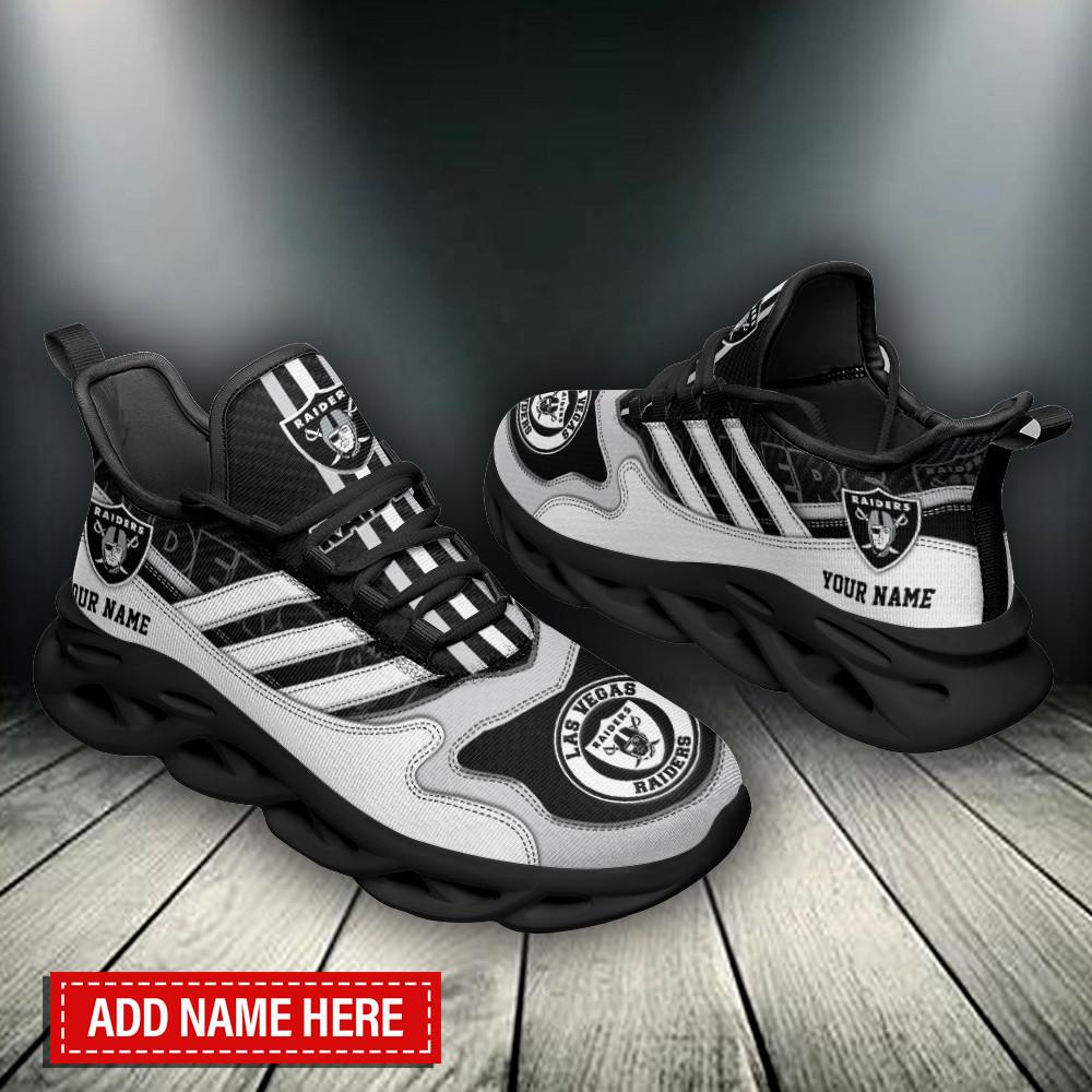 Ideafootwear Las Vegas Raiders Max Soul Shoes Sneakers For Men And Women 89