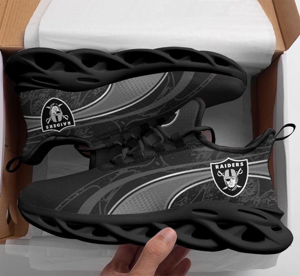 Ideafootwear Las Vegas Raiders Max Soul Shoes Sneakers For Men And Women 14