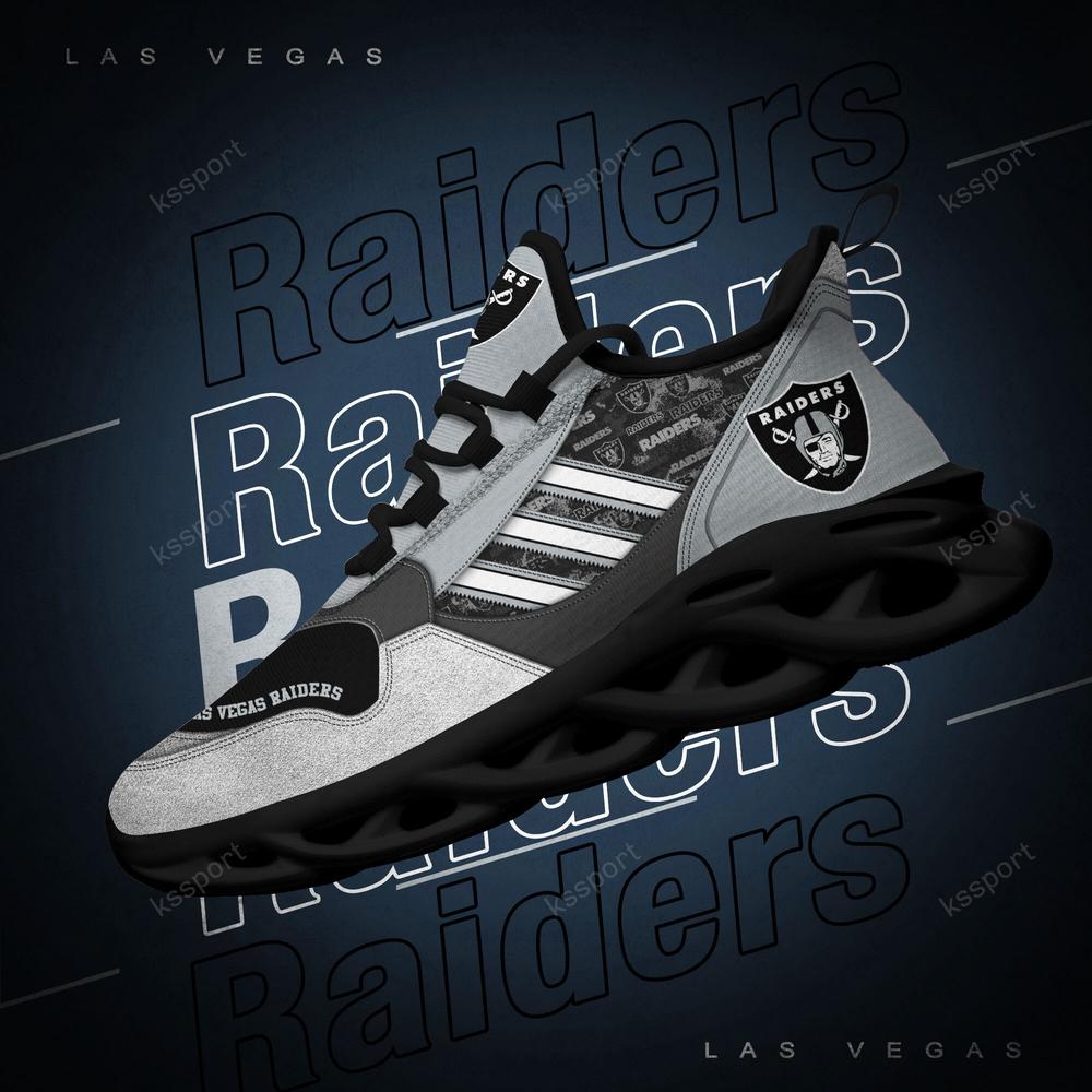 Ideafootwear Las Vegas Raiders Max Soul Shoes Sneakers For Men And Women 50
