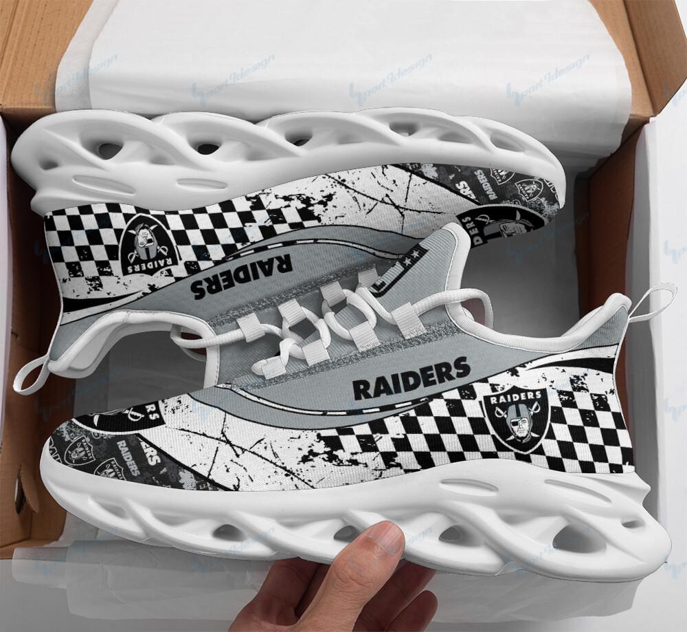 Ideafootwear Las Vegas Raiders Max Soul Shoes Sneakers For Men And Women 30