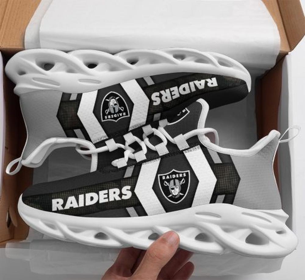 Ideafootwear Las Vegas Raiders Max Soul Shoes Sneakers For Men And Women 57