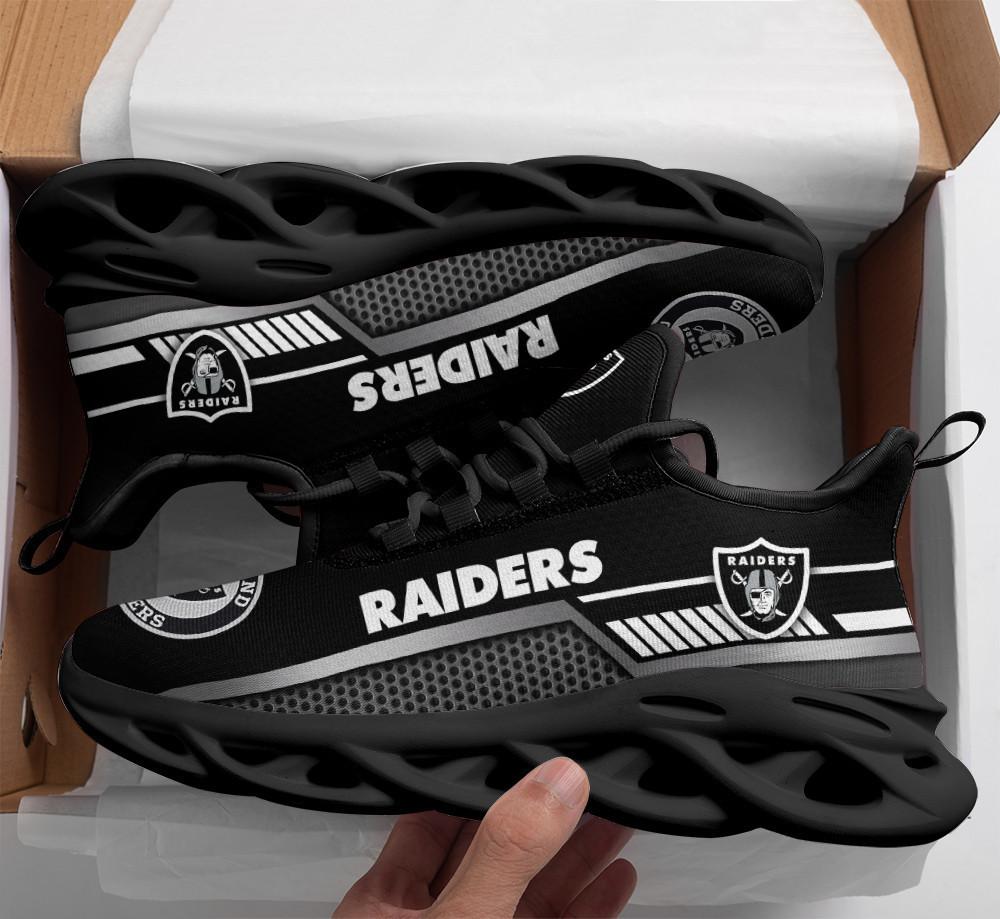 Ideafootwear Las Vegas Raiders Max Soul Shoes Sneakers For Men And Women 51