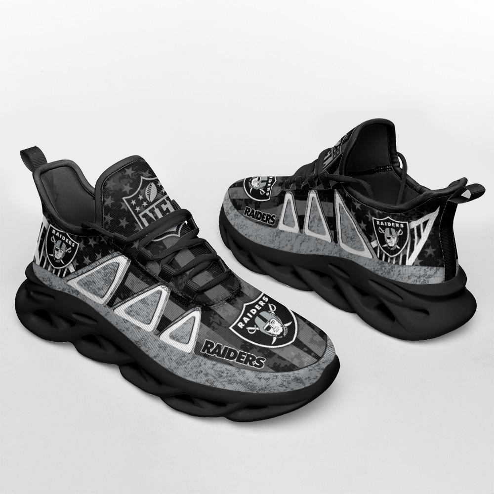 Ideafootwear Las Vegas Raiders Max Soul Shoes Sneakers For Men And Women 55