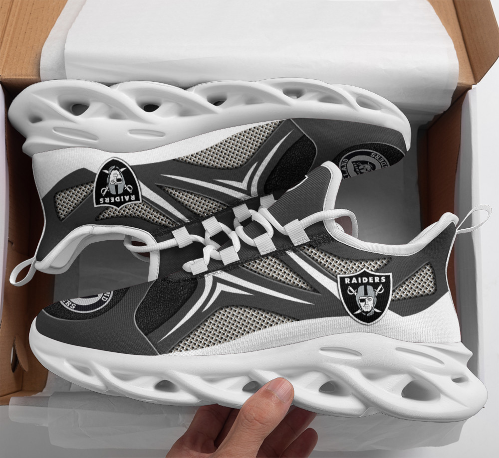 Ideafootwear Las Vegas Raiders Max Soul Shoes Sneakers For Men And Women 49