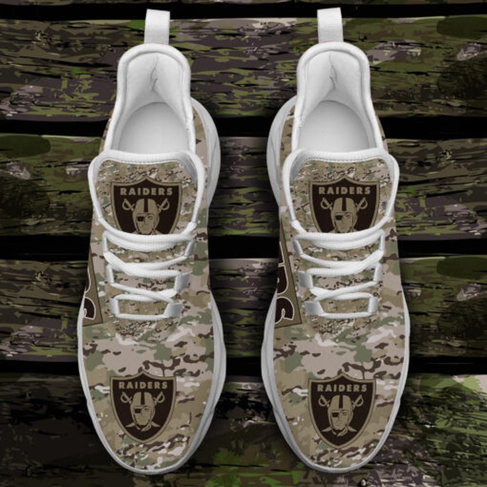 Ideafootwear Las Vegas Raiders Max Soul Shoes Sneakers For Men And Women 105
