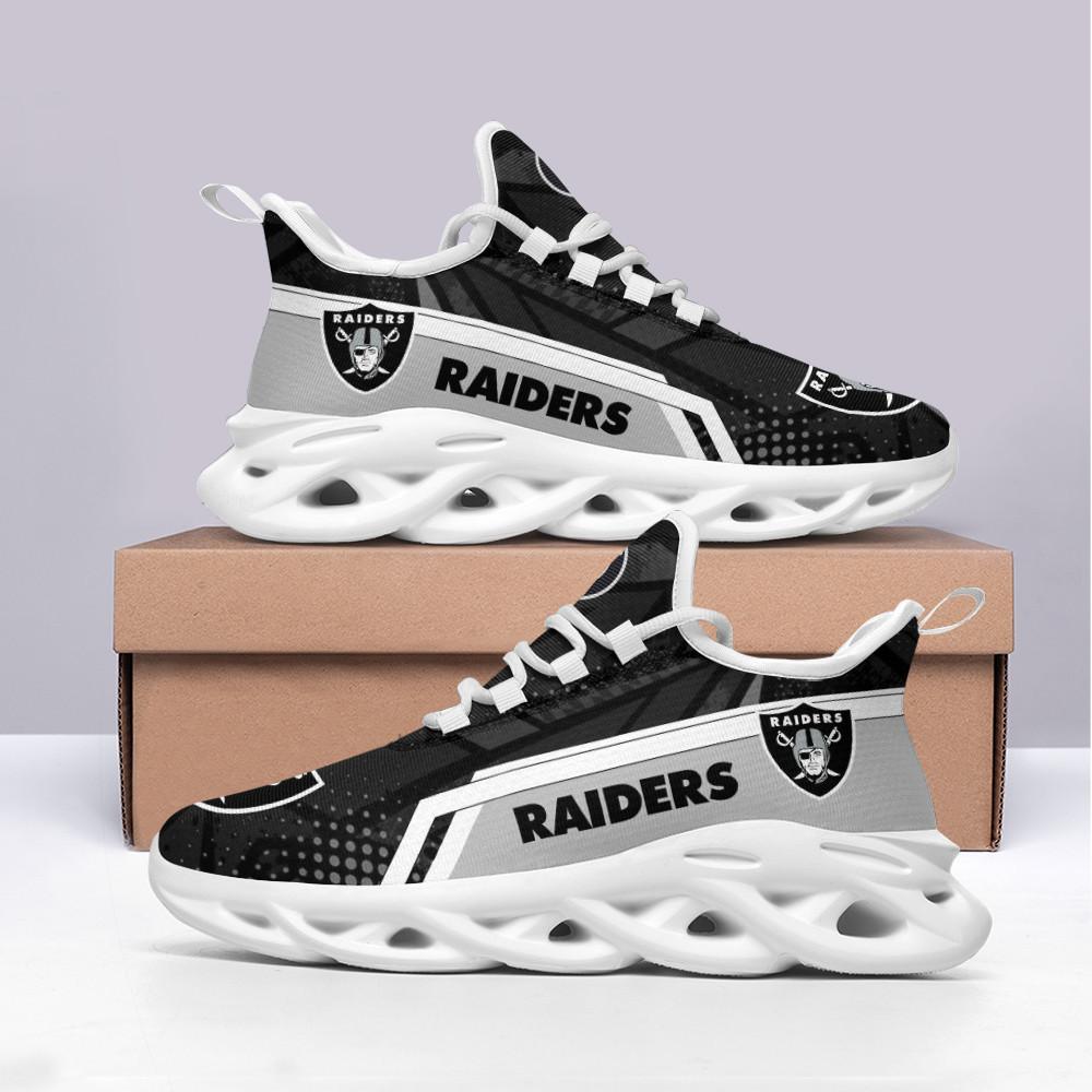 Ideafootwear Las Vegas Raiders Max Soul Shoes Sneakers For Men And Women 42