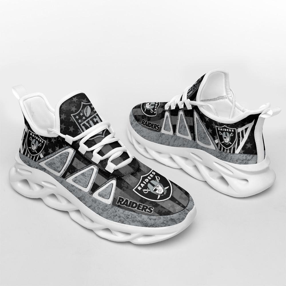 Ideafootwear Las Vegas Raiders Max Soul Shoes Sneakers For Men And Women 55
