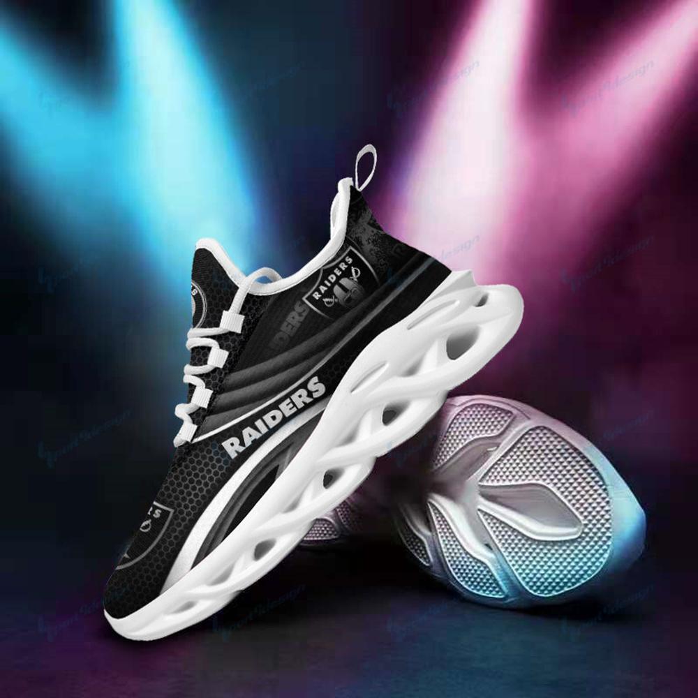 Ideafootwear Las Vegas Raiders Max Soul Shoes Sneakers For Men And Women 66