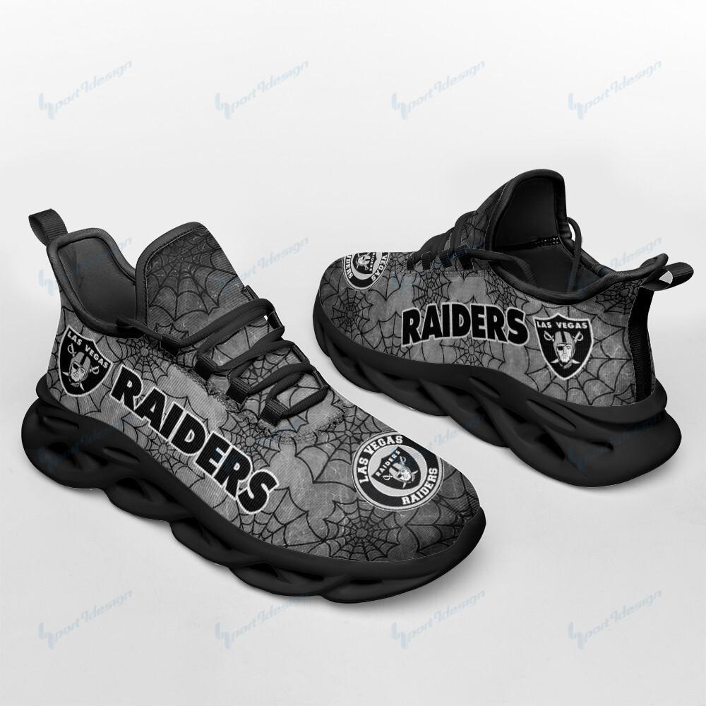 Ideafootwear Las Vegas Raiders Max Soul Shoes Sneakers For Men And Women 12