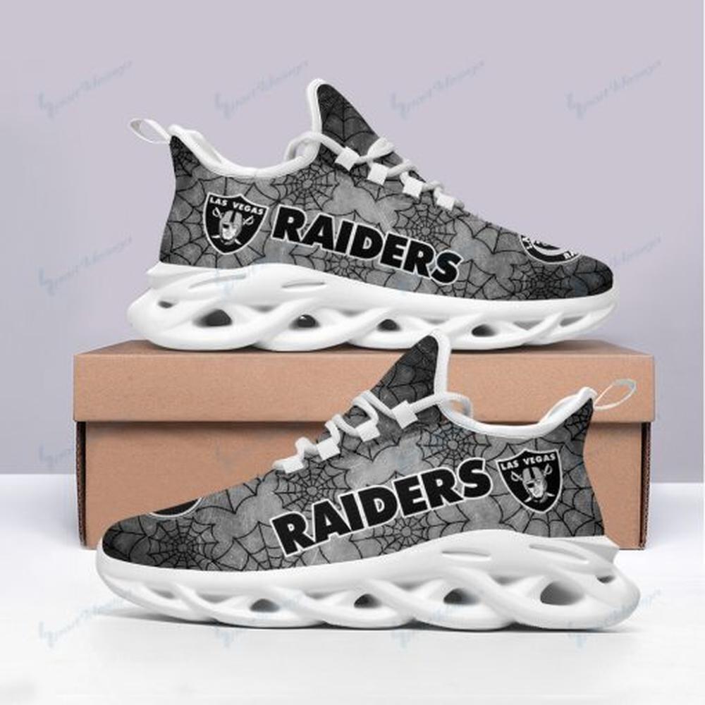 Ideafootwear Las Vegas Raiders Max Soul Shoes Sneakers For Men And Women 12