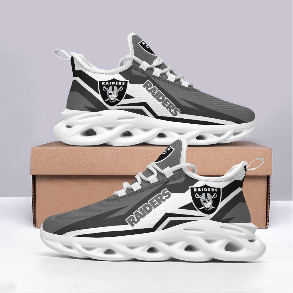 Ideafootwear Las Vegas Raiders Max Soul Shoes Sneakers For Men And Women 39