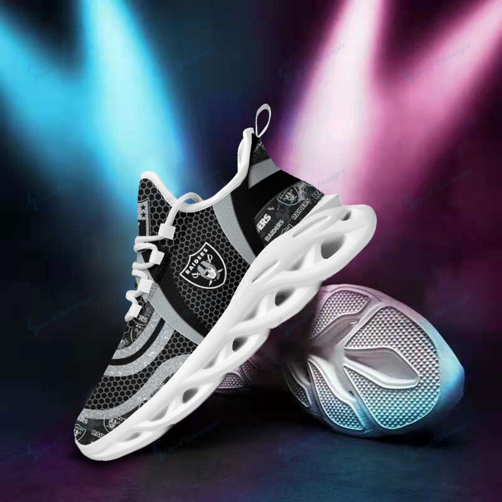 Ideafootwear Las Vegas Raiders Max Soul Shoes Sneakers For Men And Women 53