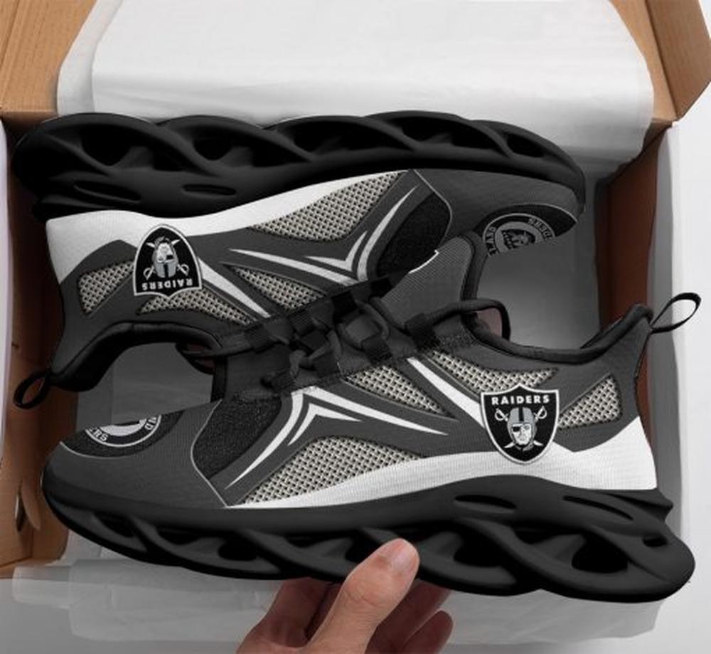 Ideafootwear Las Vegas Raiders Max Soul Shoes Sneakers For Men And Women 49