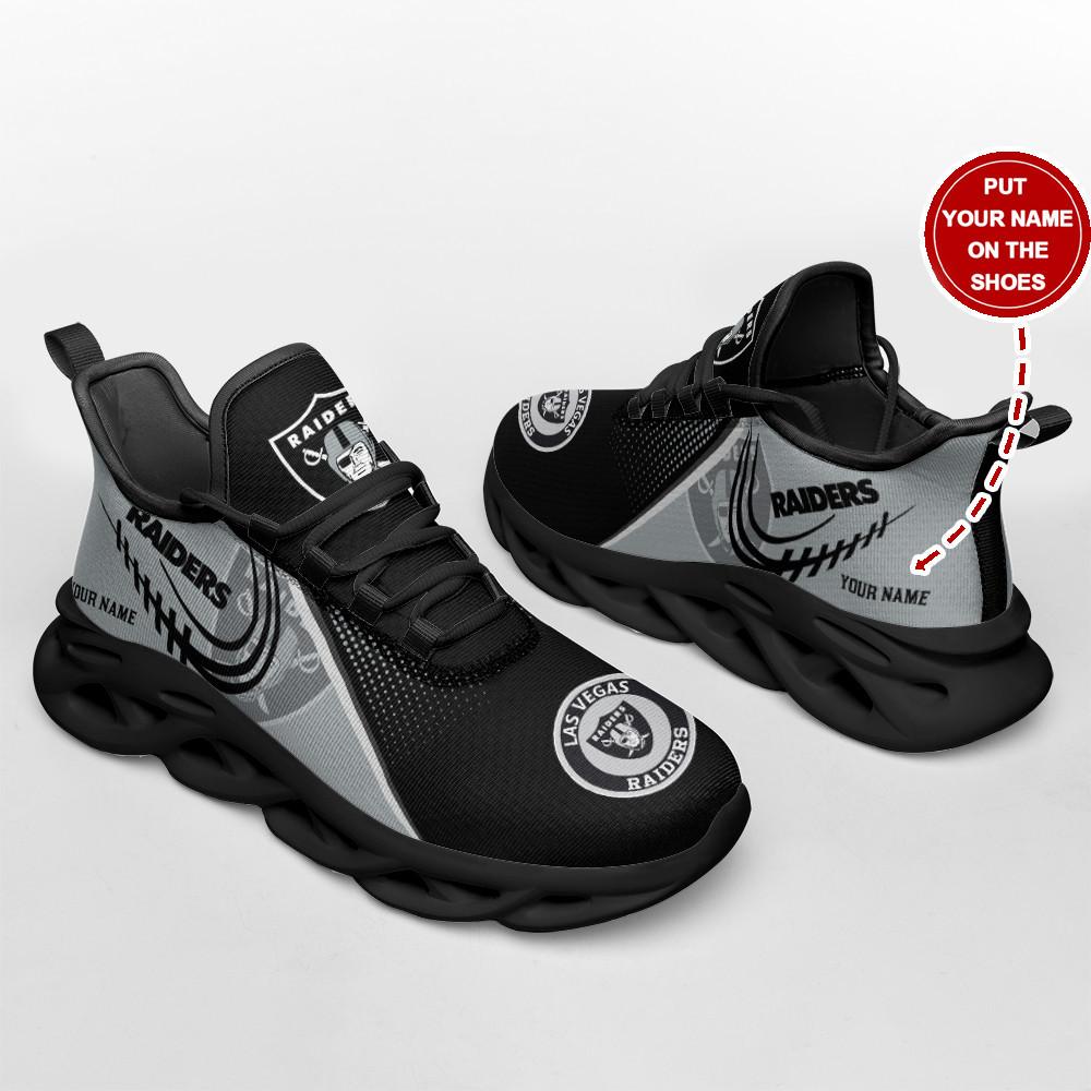 Ideafootwear Las Vegas Raiders Max Soul Shoes Sneakers For Men And Women 84