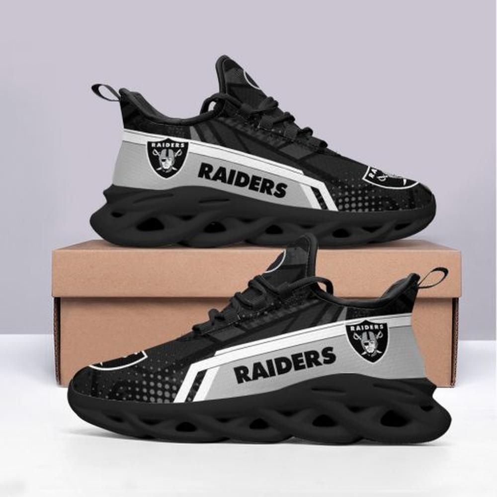 Ideafootwear Las Vegas Raiders Max Soul Shoes Sneakers For Men And Women 42