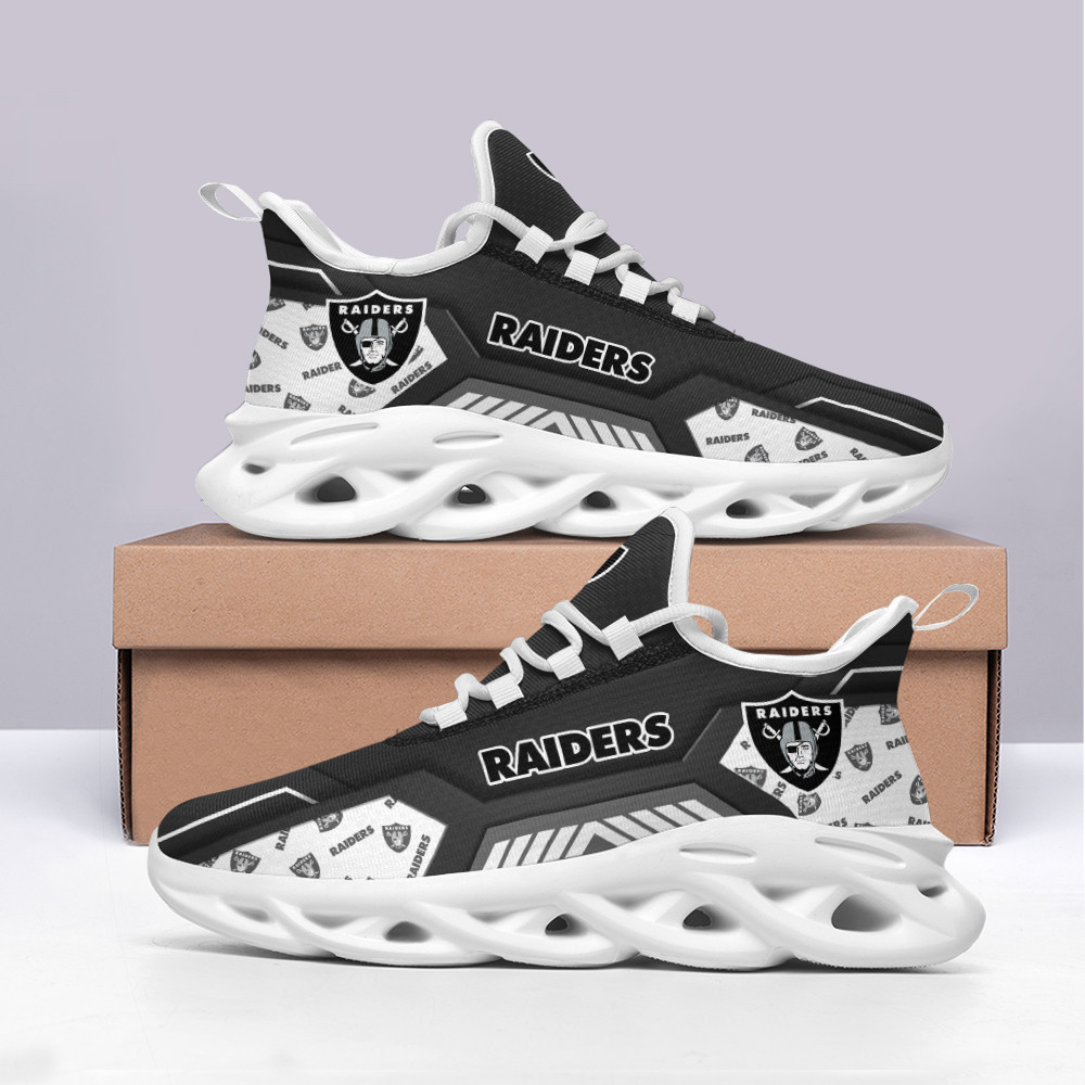 Ideafootwear Las Vegas Raiders Max Soul Shoes Sneakers For Men And Women 29