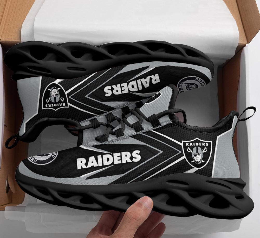Ideafootwear Las Vegas Raiders Max Soul Shoes Sneakers For Men And Women 9