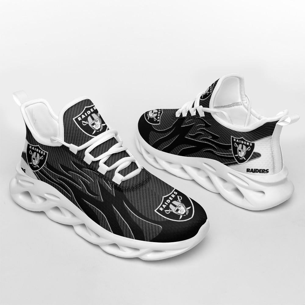 Ideafootwear Las Vegas Raiders Max Soul Shoes Sneakers For Men And Women 56