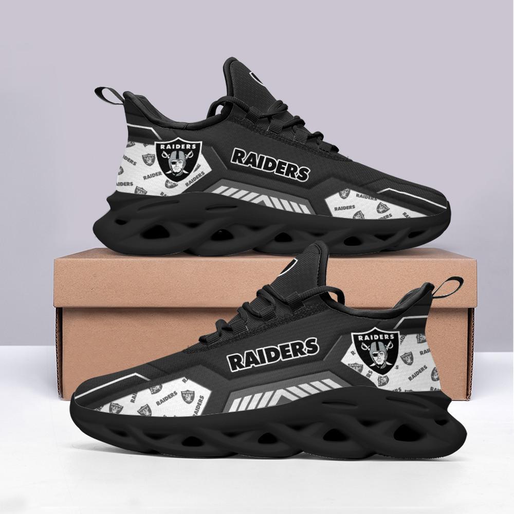 Ideafootwear Las Vegas Raiders Max Soul Shoes Sneakers For Men And Women 29