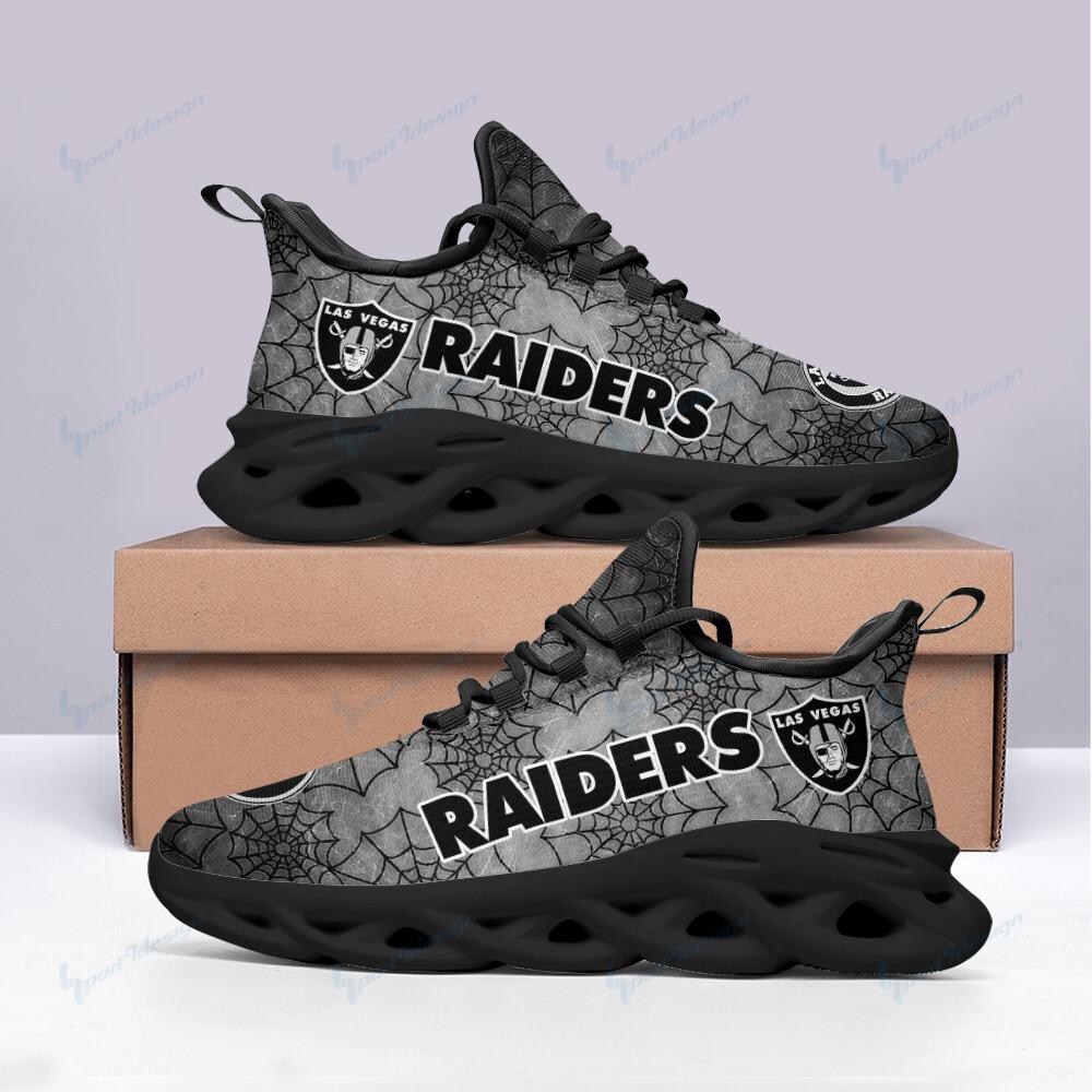 Ideafootwear Las Vegas Raiders Max Soul Shoes Sneakers For Men And Women 12