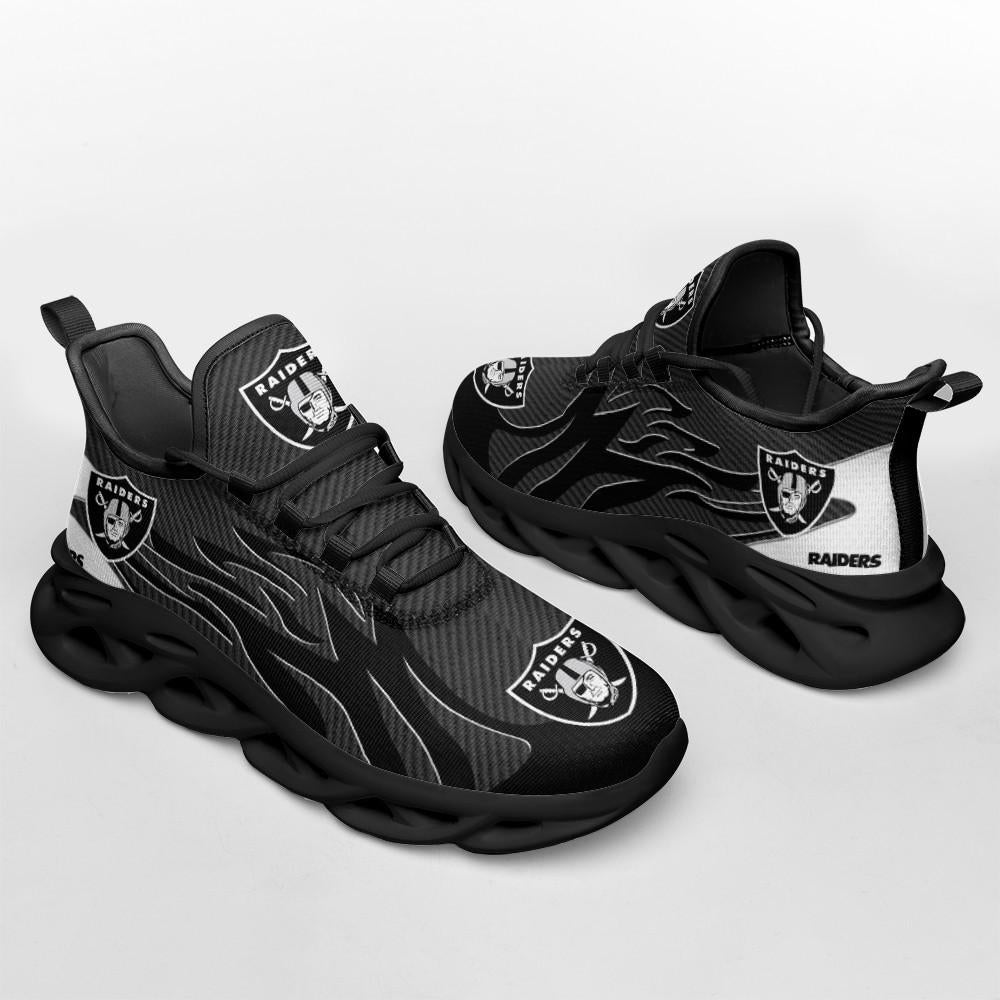 Ideafootwear Las Vegas Raiders Max Soul Shoes Sneakers For Men And Women 56