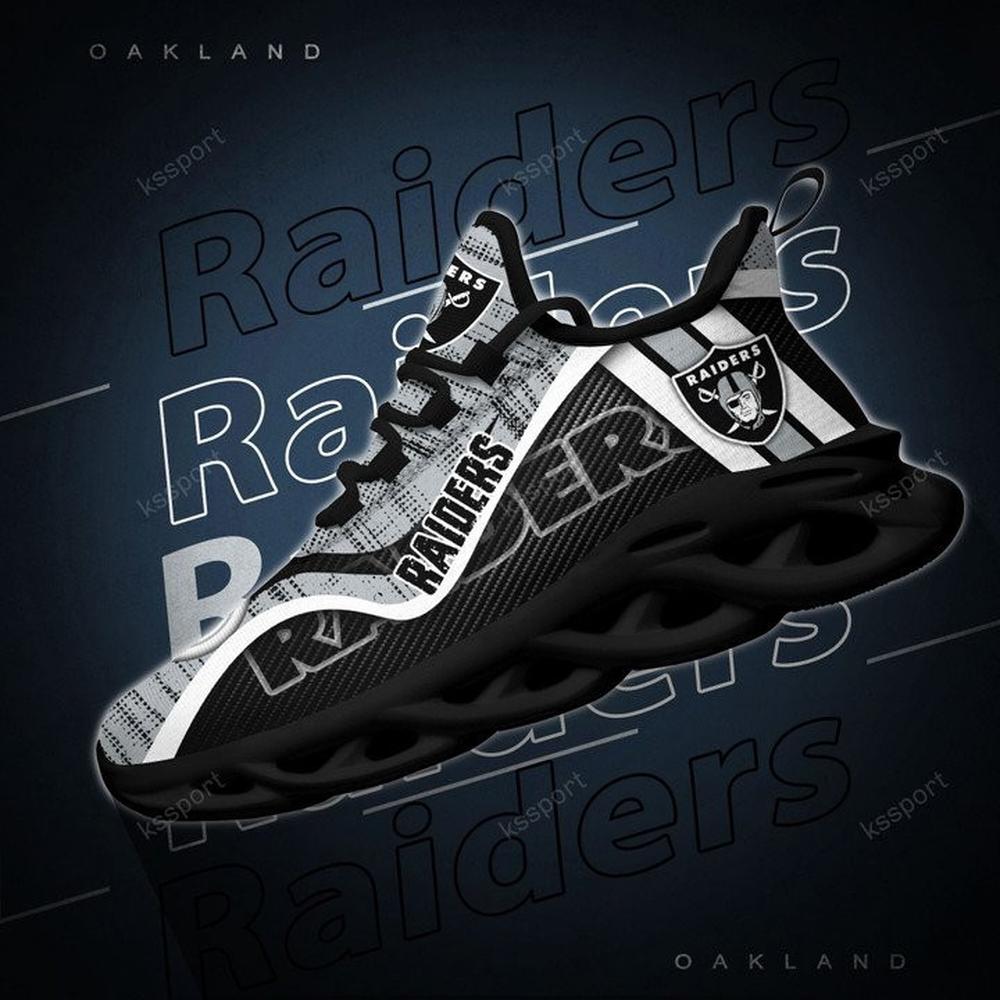 Ideafootwear Las Vegas Raiders Max Soul Shoes Sneakers For Men And Women 44