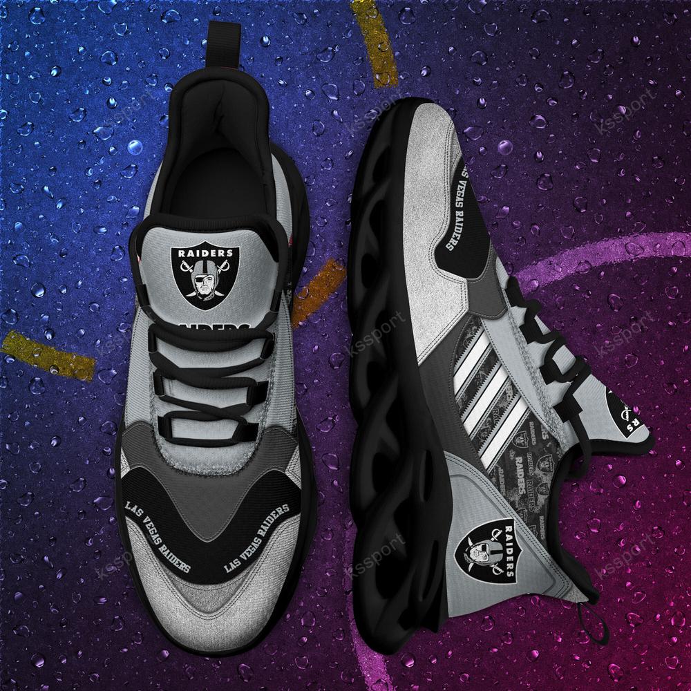 Ideafootwear Las Vegas Raiders Max Soul Shoes Sneakers For Men And Women 50