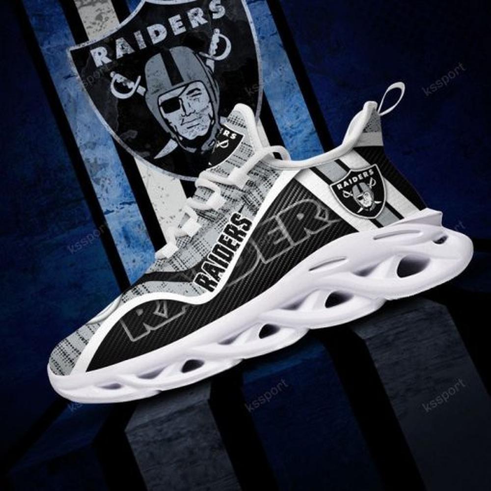 Ideafootwear Las Vegas Raiders Max Soul Shoes Sneakers For Men And Women 44