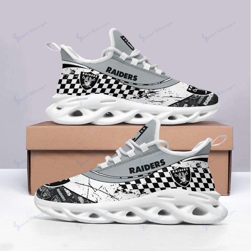 Ideafootwear Las Vegas Raiders Max Soul Shoes Sneakers For Men And Women 30