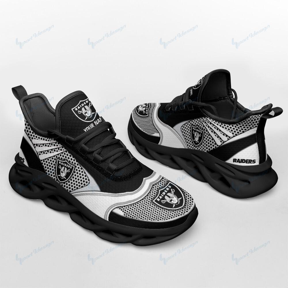 Ideafootwear Las Vegas Raiders Max Soul Shoes Sneakers For Men And Women 74