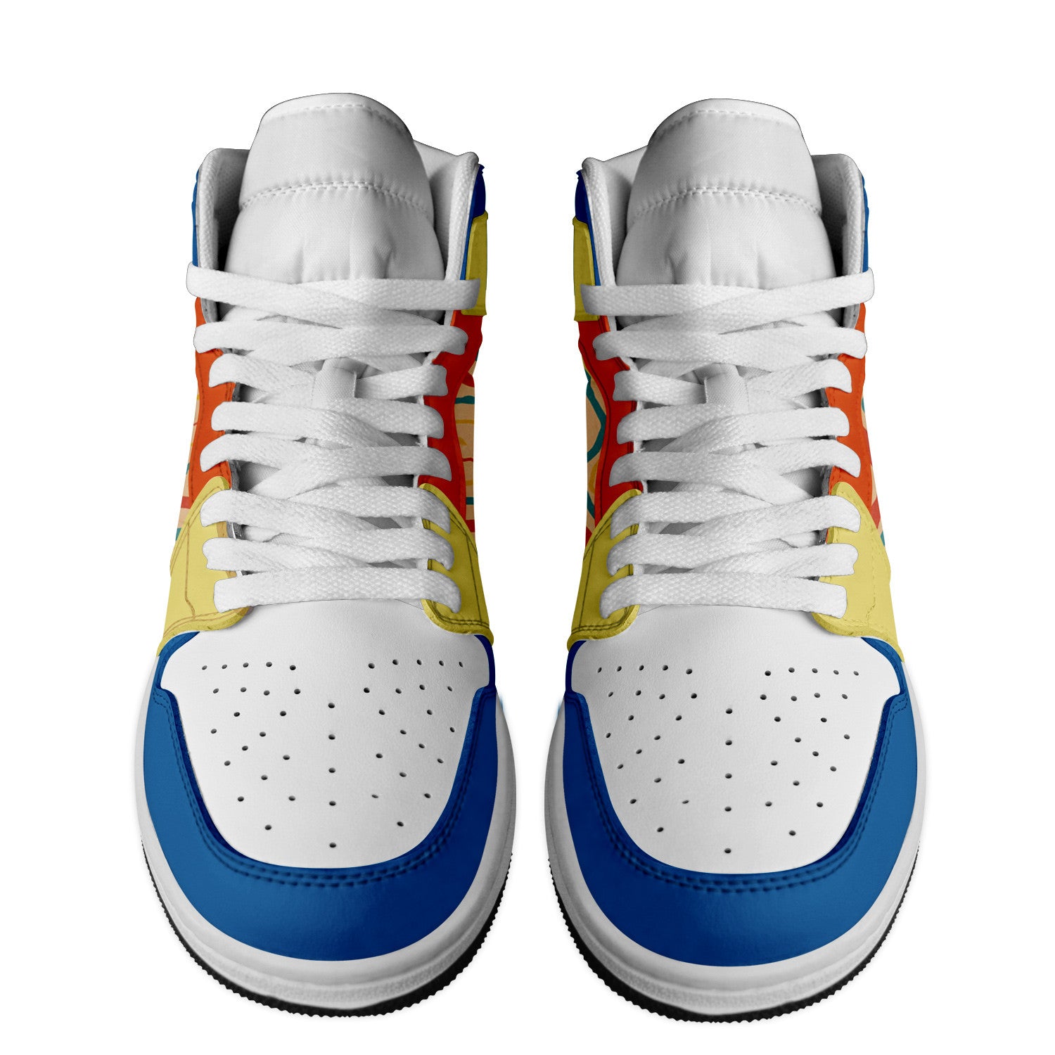 Ideafootwear Lauren Daigle AJ1 High Sneakers Shoes For Men And Women 2