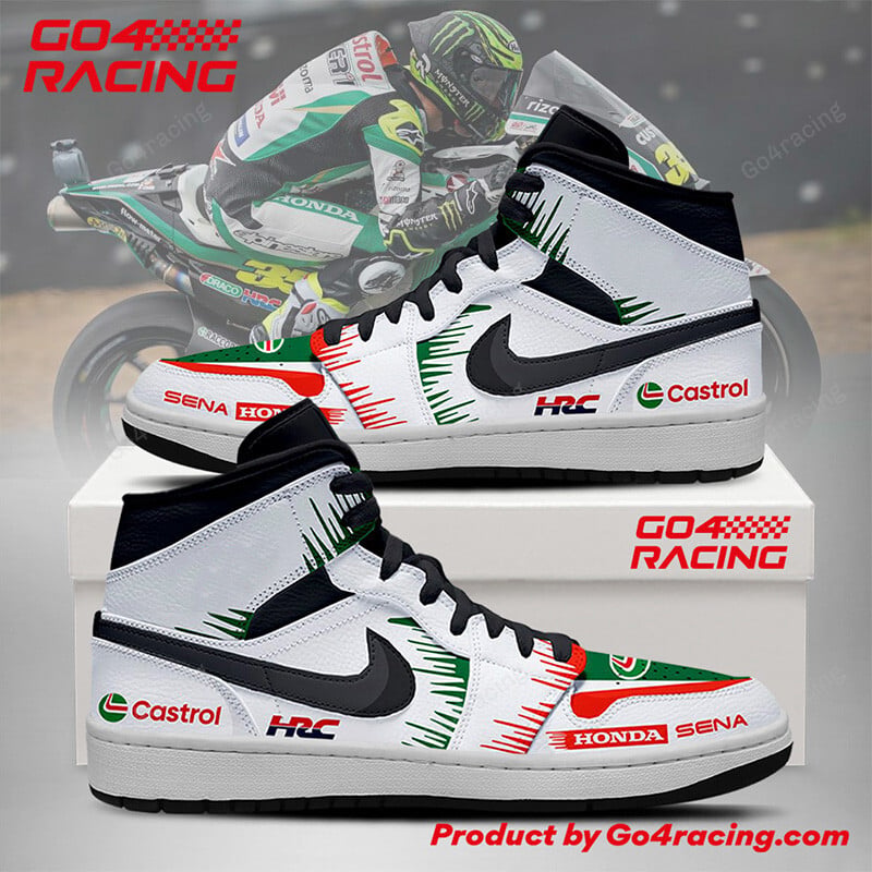 Ideafootwear Lcr Honda Idemitsu AJ1 High Sneakers Shoes For Men And Women 1