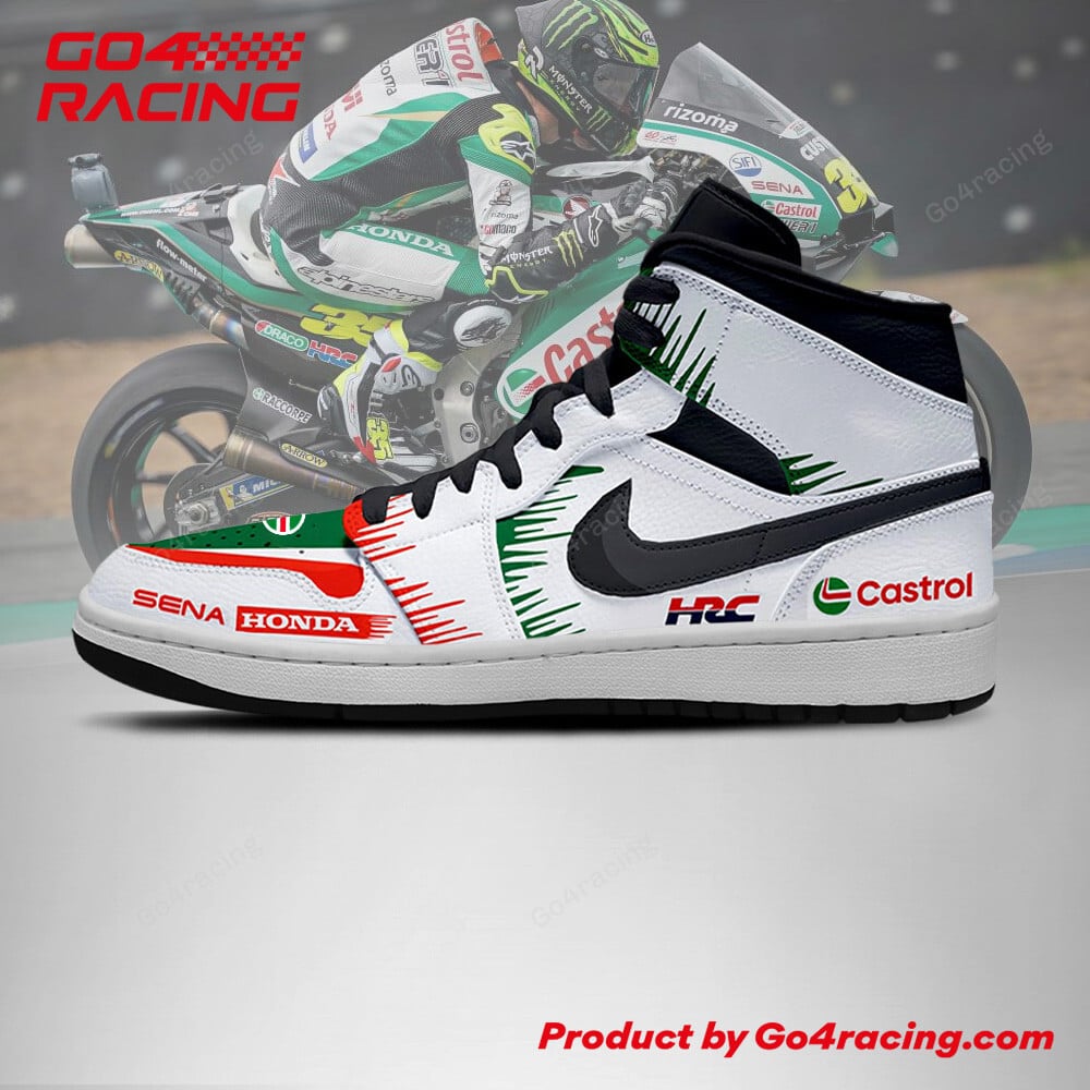 Ideafootwear Lcr Honda Idemitsu AJ1 High Sneakers Shoes For Men And Women 1