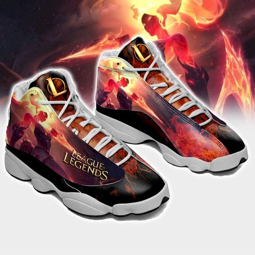 Ideafootwear League Of Legends AJ13 Sneakers Shoes For Men And Women 5