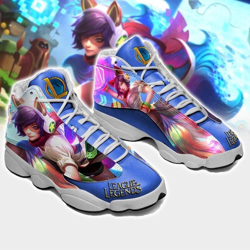 Ideafootwear League Of Legends AJ13 Sneakers Shoes For Men And Women 11