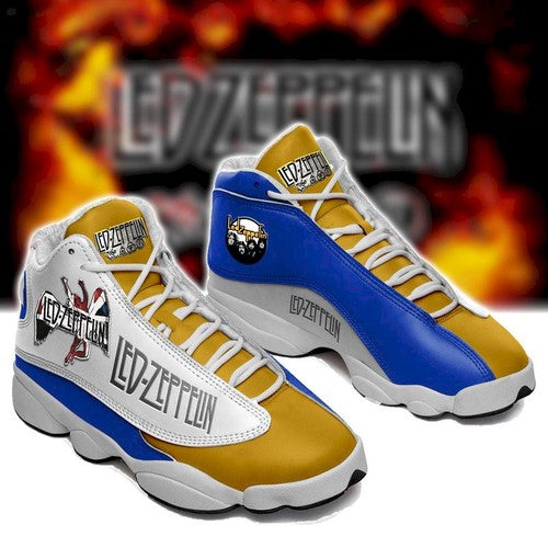 Ideafootwear Led Zeppelin AJ13 Sneakers Shoes For Men And Women 2