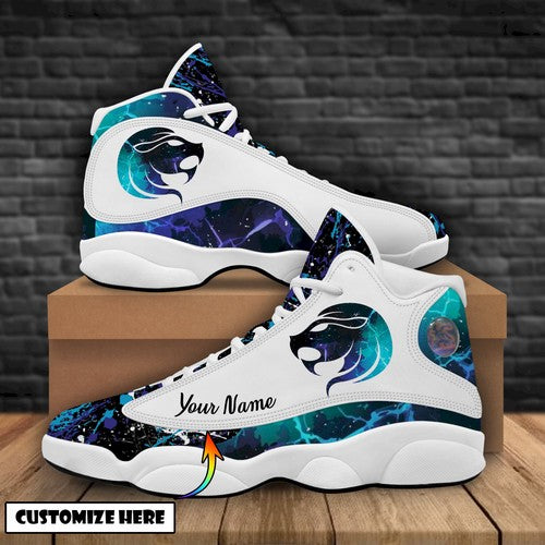Ideafootwear Leo Zodiac AJ13 Sneakers Shoes For Men And Women 3