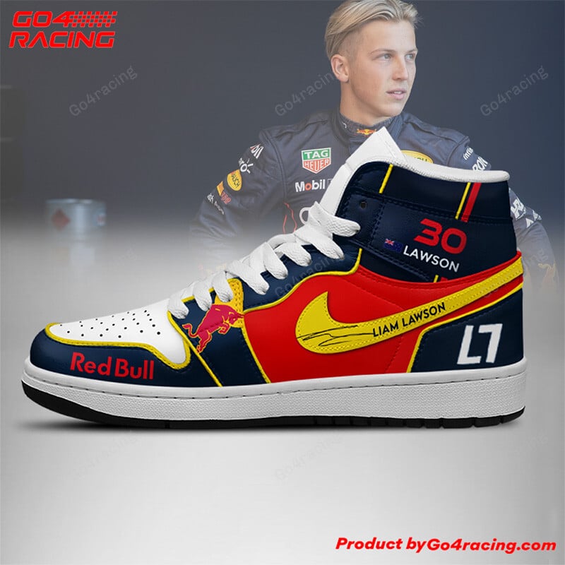 Ideafootwear Lewis Hamliton - Ferrari AJ1 High Sneakers Shoes For Men And Women 1