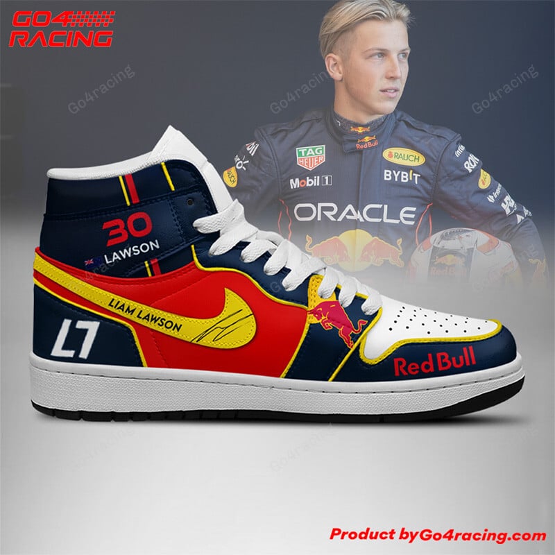 Ideafootwear Lewis Hamliton - Ferrari AJ1 High Sneakers Shoes For Men And Women 1