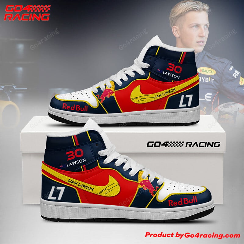 Ideafootwear Lewis Hamliton - Ferrari AJ1 High Sneakers Shoes For Men And Women 1