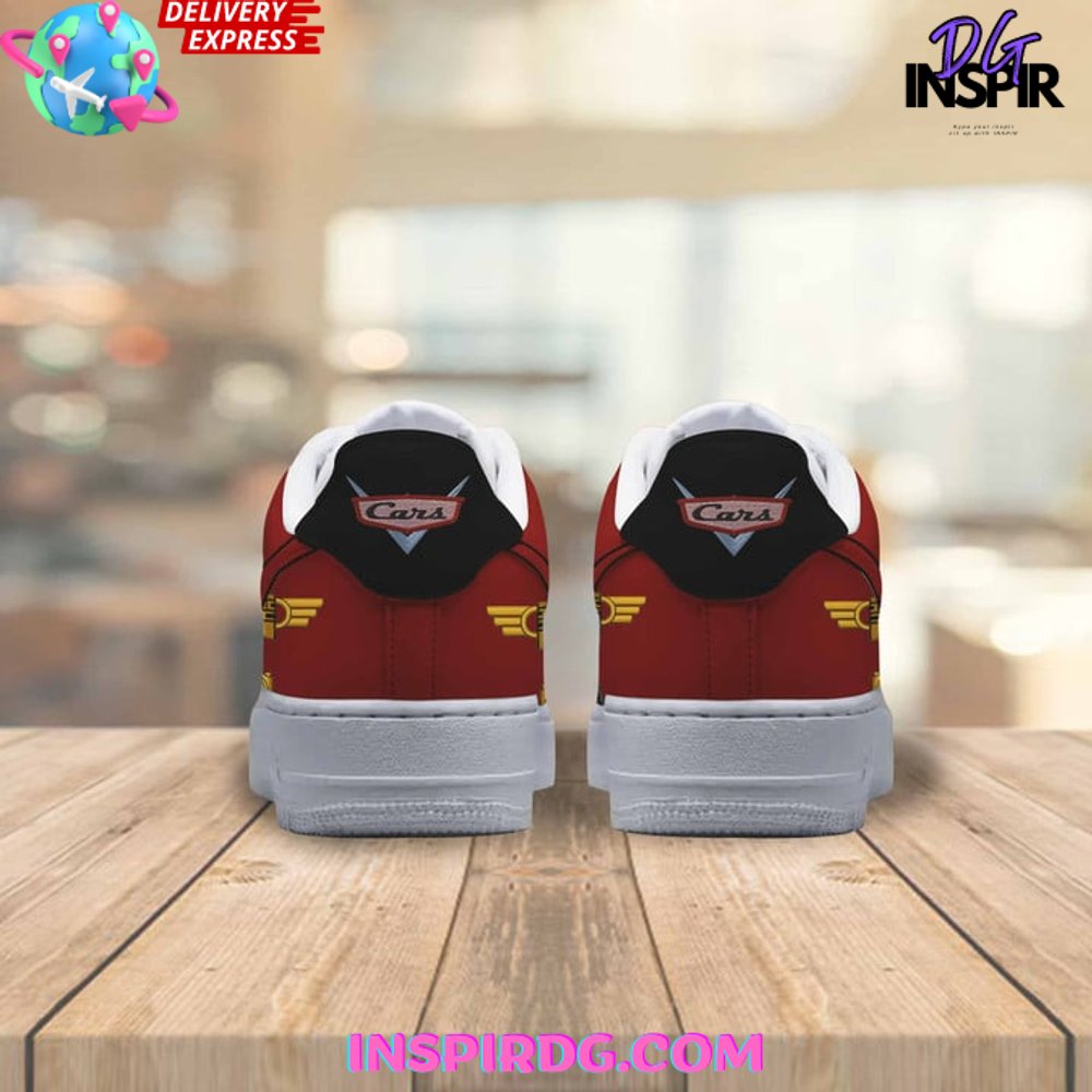 Ideafootwear Lightning McQueen Air Low-Top Sneakers Shoes For Men And Women 1