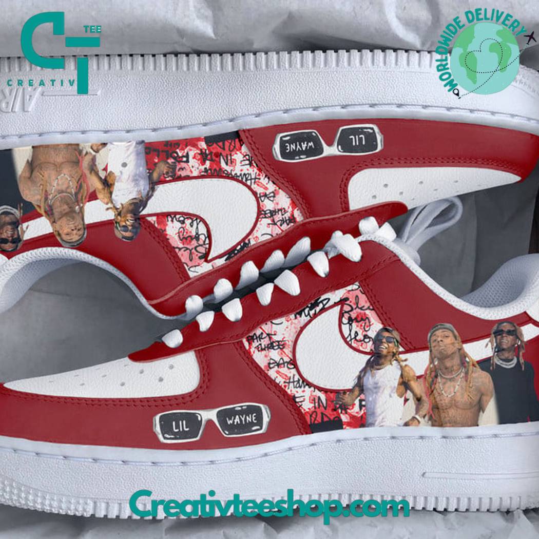 Ideafootwear Lil Wayne Air Low-Top Sneakers Shoes For Men And Women 2