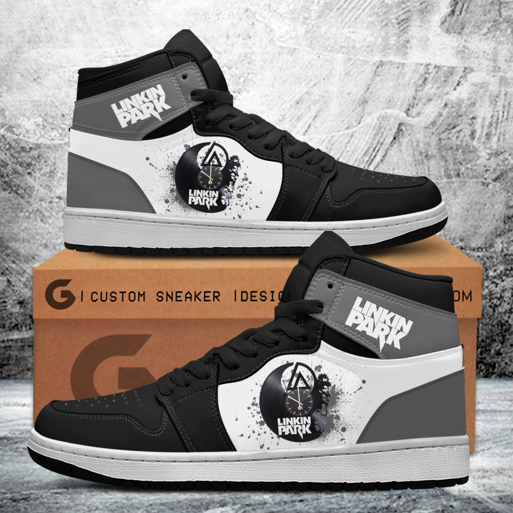 Ideafootwear Linkin Park AJ1 High Sneakers Shoes For Men And Women 3