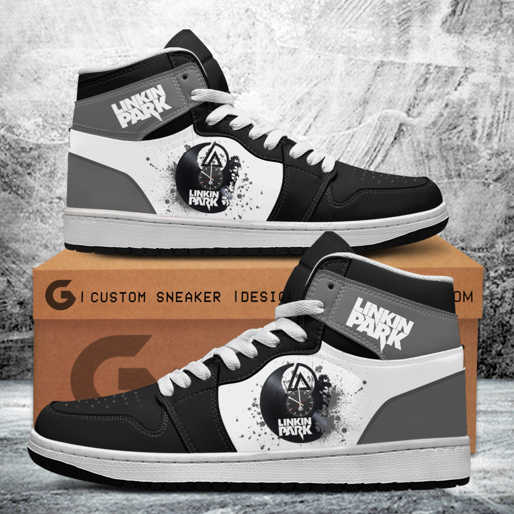 Ideafootwear Linkin Park AJ1 High Sneakers Shoes For Men And Women 2