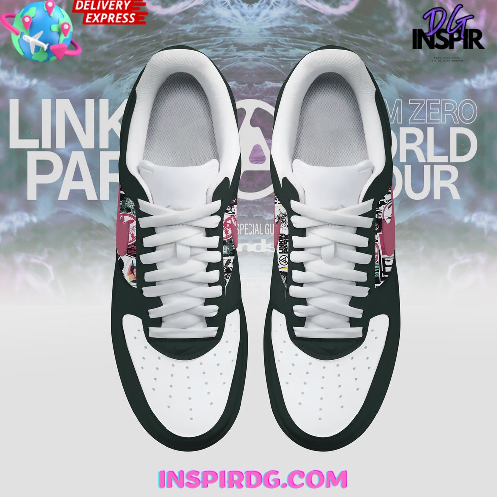 Ideafootwear Linkin Park From Zero World Tour Air Low-Top Sneakers Shoes For Men And Women 1
