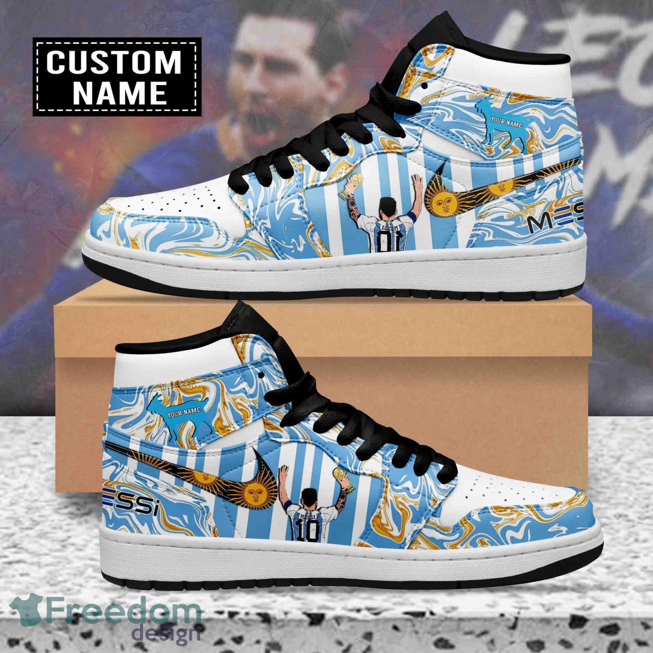 Ideafootwear Lionel Messi AJ1 High Sneakers Shoes For Men And Women 2